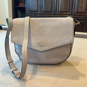 Gray Kate Spade Purse